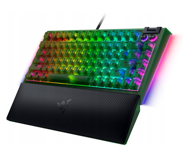Razer BlackWidow V4 75% Phantom Green - 1417494 - zdjęcie 3